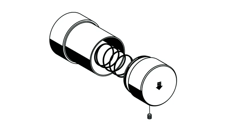SCHELL Betätigungsknopf LINUS D-SC-T für UP-Dusche, Thermostat, chrom