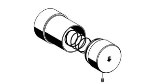 SCHELL Betätigungsknopf LINUS D-SC-T für UP-Dusche, Thermostat, chrom – Bild 2