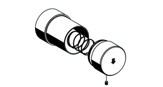 SCHELL Betätigungsknopf LINUS D-SC-T für UP-Dusche, Thermostat, chrom – Bild 3