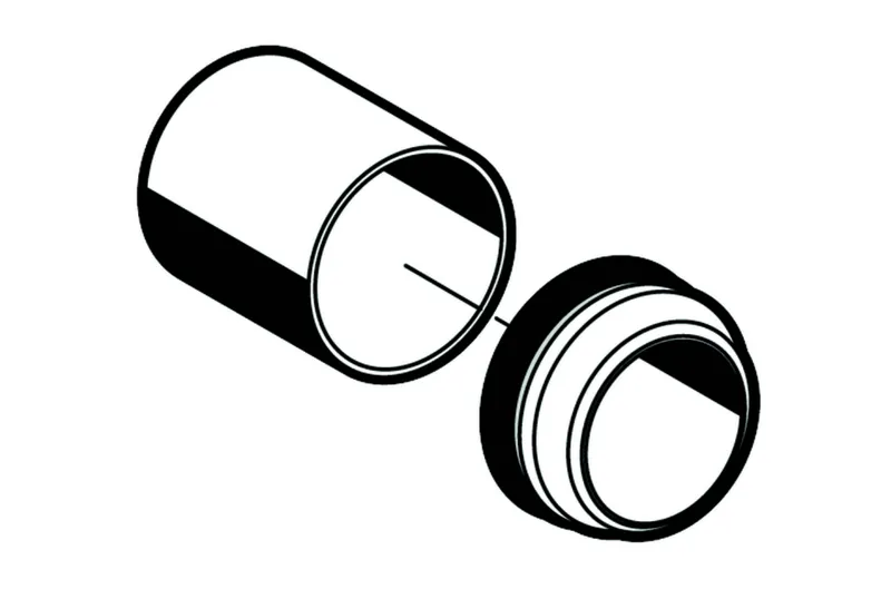 SCHELL Schubhülse LINUS für UP-Duscharmatur/UP-Waschtisch-Armatur, chrom