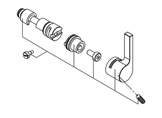 SCHELL Temperaturregler CELIS E Griff, Adapter, Regulierwelle