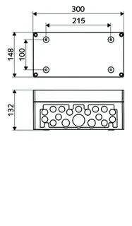 SCHELL Elektro-Verteilerkasten für 1-12 CVD-Touch/IR Sensor Elektronik – Bild 2
