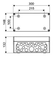 SCHELL Elektro-Verteilerkasten für 1-12 CVD-Touch/IR Sensor Elektronik – Bild 3
