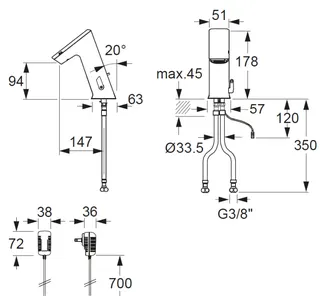 CONTI+ ultra el. IR Standarm. NetzAP Public m.Misch. Chrom m.Ablg. GM10 – Bild 2