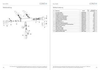 CONTI+ lino elekt. IR Wandarm. Batt. AP Ausl.260mm Thermostat Chrom Click+ W35 – Bild 3