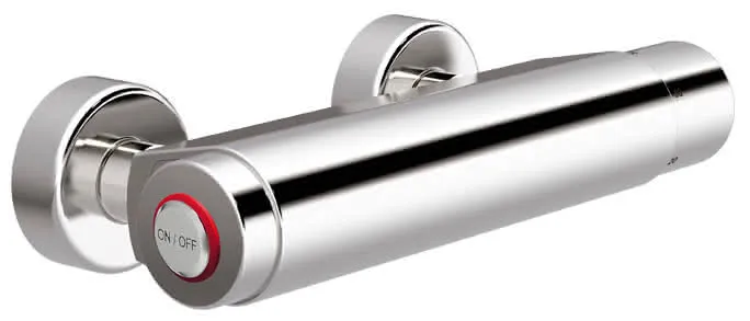 CONTI+ lino elektr. PZ Duscharm. AP Abg. unten Thermos. Chrom StartStopp D35