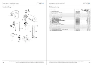 CONTI+ maxx elekt. IR Standarm. Vcon. m.Misch. Chrom o.Ablg. Touch M10 – Bild 3