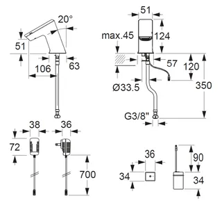 CONTI+ ultra el. IR Standarm. Batt. Public o.Misch. Chrom o.Ablg. GS20 – Bild 5