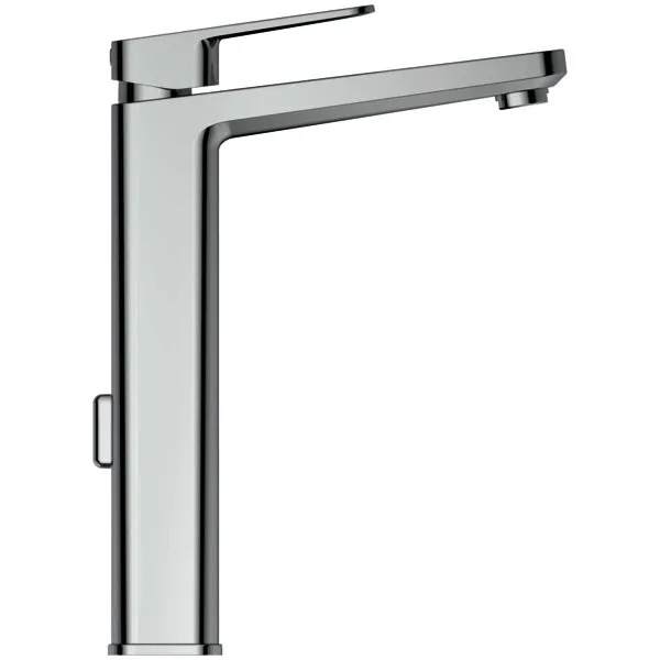 Ideal Standard Waschtisch-Arm.Tonic II,m.verlägertem Sockel, 5 l/min., m.Ablgarn., Ausld.160mm, Chrom