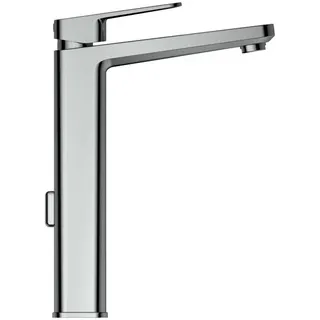Ideal Standard Waschtisch-Arm.Tonic II,m.verlägertem Sockel, 5 l/min., m.Ablgarn., Ausld.160mm, Chrom