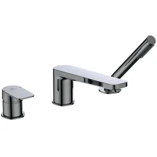 Ideal Standard 3-Loch-Badearmatur Tonic II, m. Wanneneinlauf und Handbrause, Chrom – Bild 3