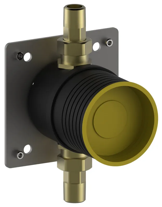 Keuco Rohrunterbrecher Armaturenzub. 59949, mit verchromter Abdeckung (rund)