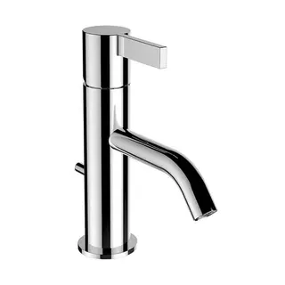 LF WT-Mischer K-LAUFEN Auslauf 115 mm mit Ablaufventil chrom