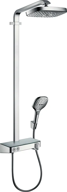 Hansgrohe Showerpipe Raindance Select E 300 2jet EcoSmart ShowerTablet chrom