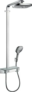 Hansgrohe Showerpipe Raindance Select E 300 2jet EcoSmart ShowerTablet chrom