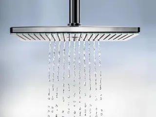 Hansgrohe Kopfbrause Rainmaker Select 460 2jet Deckenmontage weiss/chrom – Bild 5
