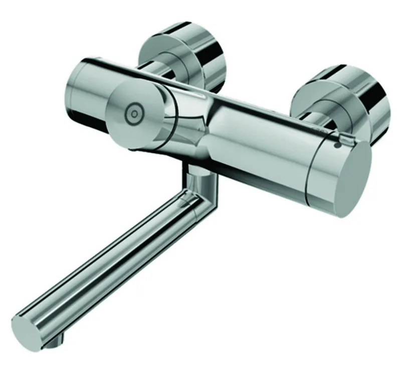 SCHELL AP-Waschtisch-Armatur VITUS VW-SC-T Selbstschl.,Therm., 270 Ausl., chrom