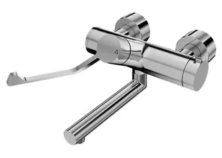 SCHELL AP-Waschtisch-Armatur VITUS VW-AH-T Klinik-EHM, Therm.,man. TD,270 Ausl.,chr – Bild 2
