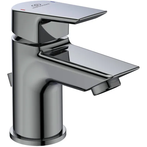 Ideal Standard Waschtischarmatur Tesi, Piccolo, 5 l/min., m.Ablgarn., Ausld. 83mm, Chrom