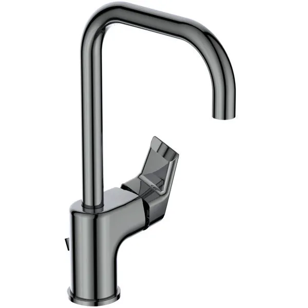 Ideal Standard Waschtischarmatur Tesi,m.hohem Ausl., 5 l/min., m.Ablgarn., Ausld.160mm, Chrom
