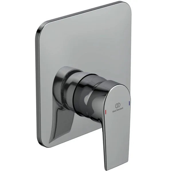 Ideal Standard Brausearmatur UP Tesi, Bausatz 2, Rosette 163x163mm, Chrom