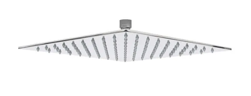 sanibel 4001-Kopfbrause eckig 300x300mm A17 DN15 m Antikalknoppen Edelstahl pol.