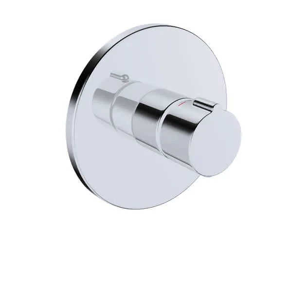 sanibel 3001-Aufputzteile A17 für Thermostat Nr. 7130 verchromt