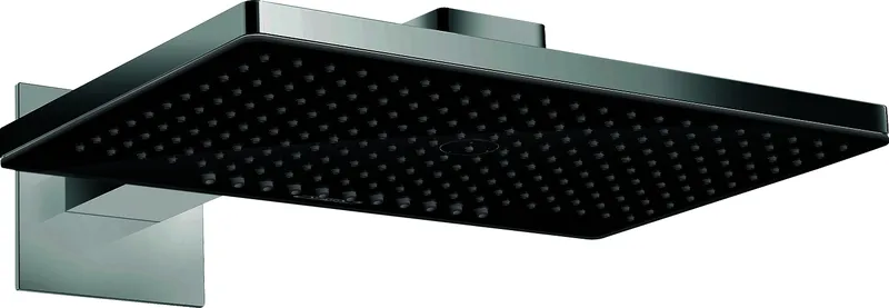 Hansgrohe Kopfbrause Rainmaker Select 460 2jet schwarz/chrom mit Brausearm 450mm
