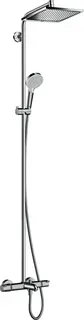Hansgrohe Showerpipe Crometta E 240 für Wanne chrom mit Thermostat