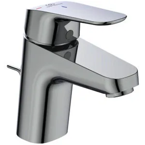 Ideal Standard Waschtischarmatur Ceraflex, 5 l/min., BlueStart,m.Ablgarn., Ausld.101mm, Chrom