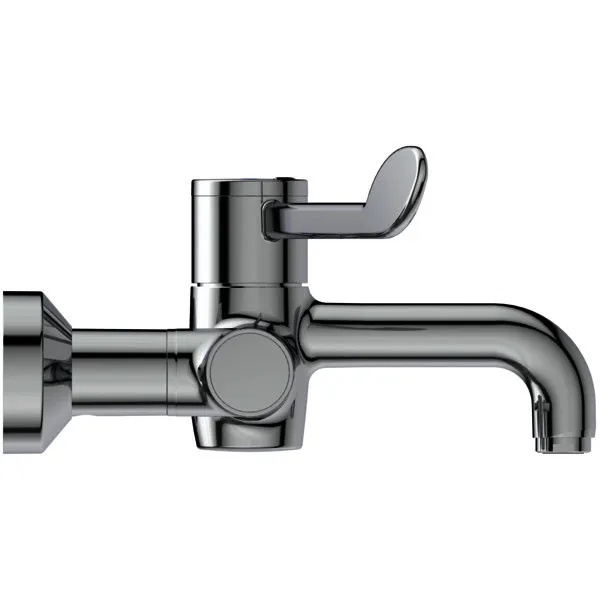 Ideal Standard Wand-Waschtisch-Thermostat Ceraplus Safe SQ Ausld. 240mm absp.S-Anschlüsse Chrom