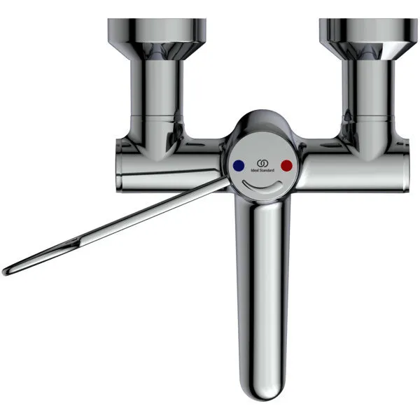 Ideal Standard Wand-Waschtisch-Thermostat Ceraplus Safe SQ Ausld. 150mm Chrom