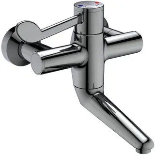 Ideal Standard Wand-Waschtisch-Thermostat Ceraplus Safe SQ Ausld. 150mm absp.S-Anschlüsse Chrom – Bild 3