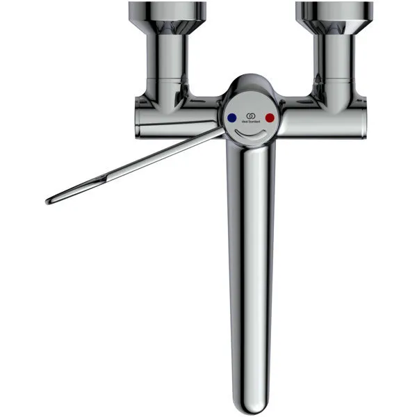 Ideal Standard Wand-Waschtisch-Thermostat Ceraplus Safe SQ Ausld. 250mm Chrom