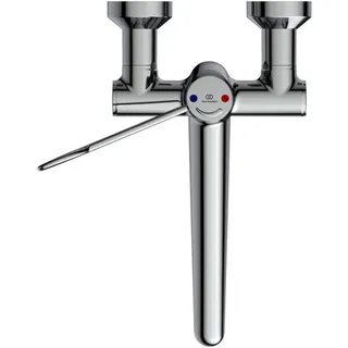 IS Wand-WT-Thermostat Ceraplus Safe SQ Ausld. 250mm absp.S-Anschlüsse Chrom