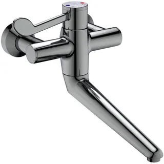 Ideal Standard Wand-Waschtisch-Thermostat Ceraplus Safe SQ Ausld. 250mm Chrom – Bild 3