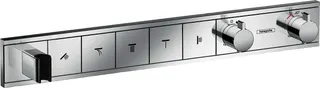 Hansgrohe Thermostat UP RainSelect Fertigset 5 Verbraucher m. Halter chrom