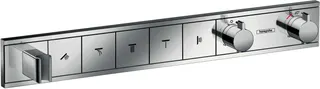 Hansgrohe Thermostat UP RainSelect Fertigset 5 Verbraucher m. Halter chrom – Bild 2