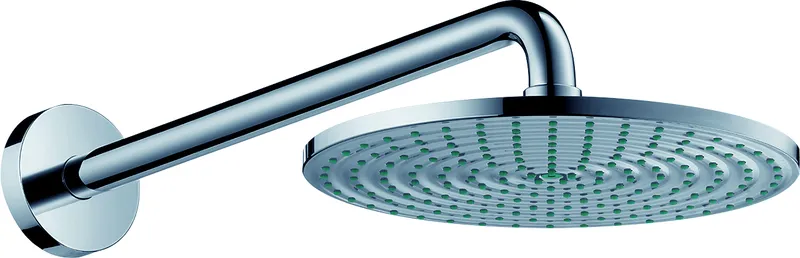 Hansgrohe Tellerkopfbrause Raindance Air 240mm mit Brausearm satinox
