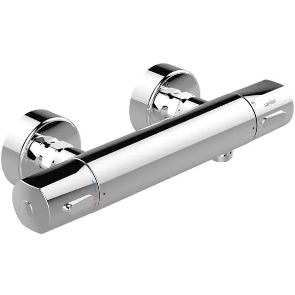 sanibel 1001-Thermostat-Brausebatterie A16 verchromt