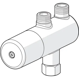Sicherheits-Thermostat Vormischer HANSAMINIMAT 6341 chr – Bild 3