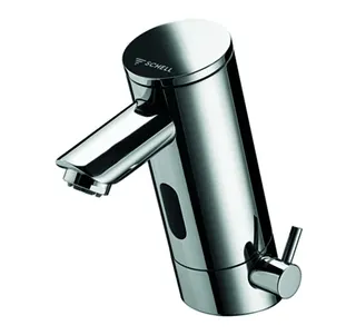 SCHELL WT-Arm. PURIS E ND-M, Elektron. ND, Mischwasser, UP-Netzteil, chrom