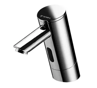 SCHELL Waschtisch-Arm. PURIS E HD-K, Elektron. Batteriebetrieb, 140 Auslauf, chrom – Bild 2