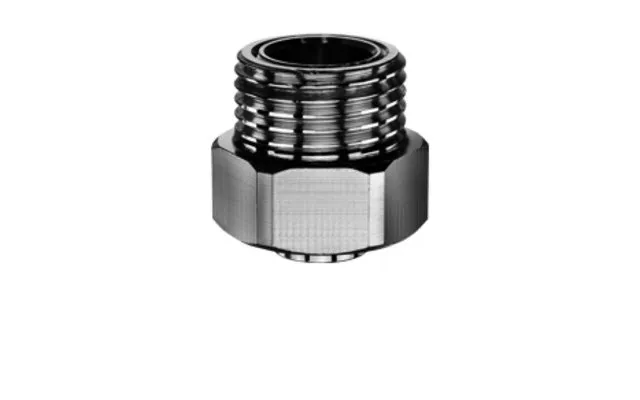 SCHELL Eckventil-Durchflussbegrenzer DN15, DF 9l/min, 1/2IGx1/2AG, chrom