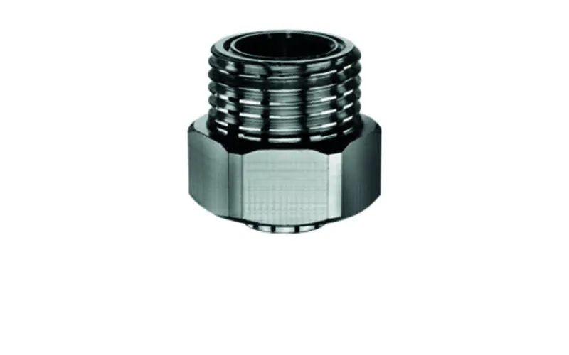SCHELL Eckventil-Durchflussbegrenzer DN15, DF 6l/min, 1/2IGx1/2AG, chrom