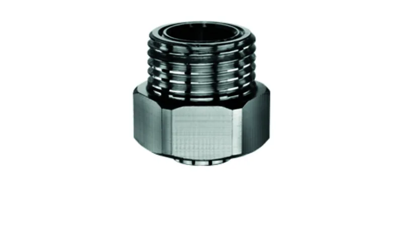 SCHELL Eckventil-Durchflussbegrenzer DN15, DF 4l/min, 1/2IGx1/2AG, chrom