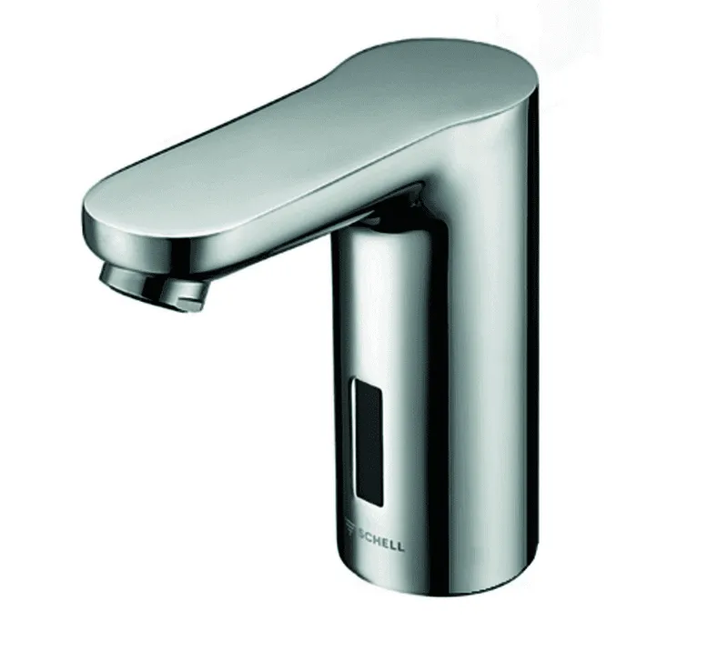 SCHELL Waschtisch-Arm. CELIS E HD-K, Elektron. Kaltwasser, UP-Netzteil, chrom