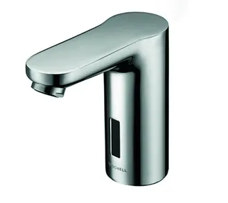 SCHELL Waschtisch-Arm. CELIS E HD-K, Elektron. Kaltwasser, UP-Netzteil, chrom