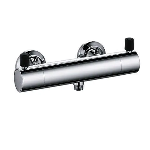 KLUDI PROVITA Brause-Thermostat lösbare 38 Grad Heißwassersperre chrom