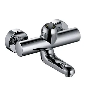 KLUDI PROVITA Wandarmatur-EHM DN 15 ohne Hebel, Ausladung 183 mm chrom